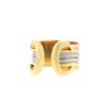 Open Cartier C de Cartier ring in yellow gold,  pink gold and white gold - 00pp thumbnail