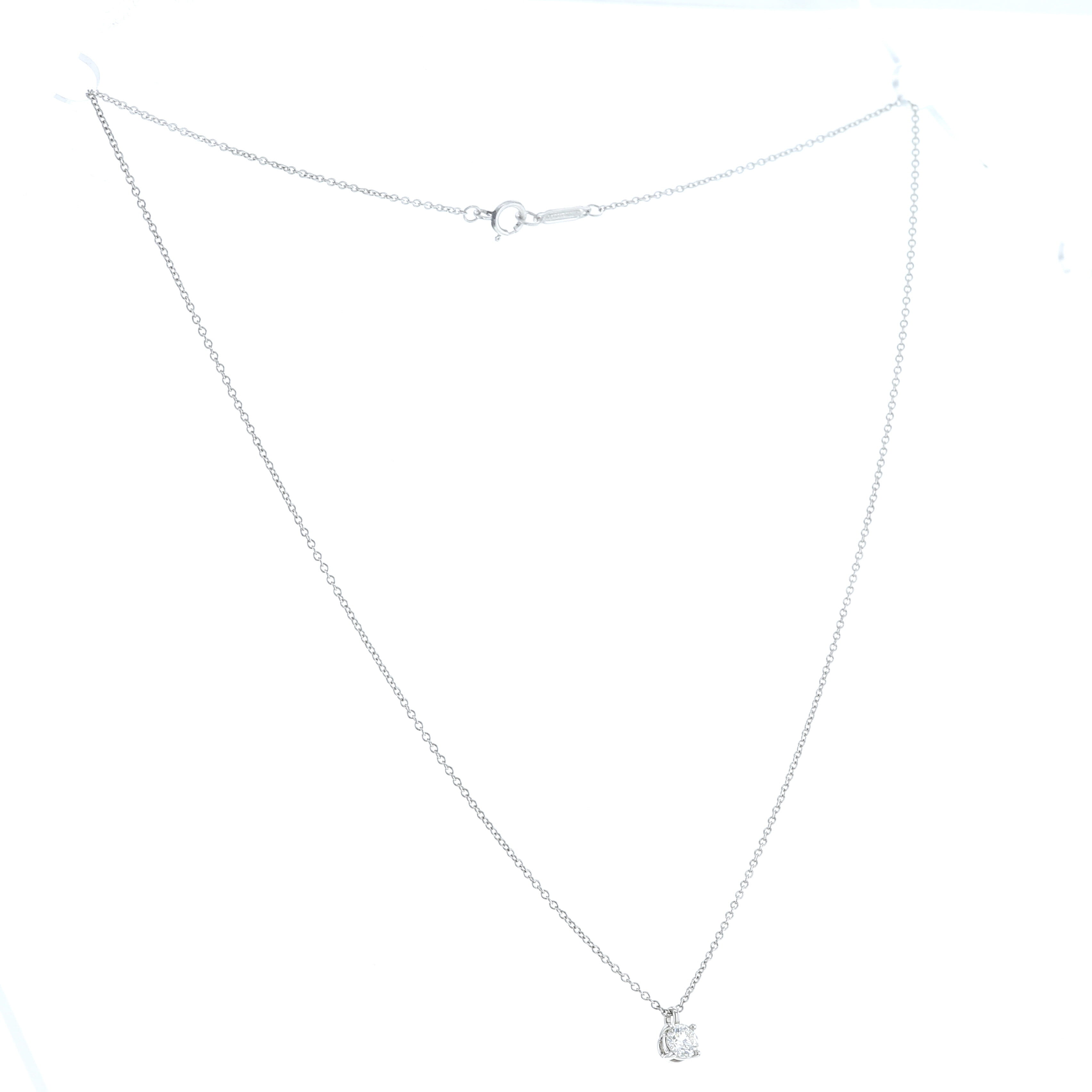 Collana Tiffany & Co Diamond in platino e diamante - Detail D2
