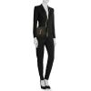 Bolso bandolera Saint Laurent Vicky modelo mediano en cuero negro - Detail D1 thumbnail
