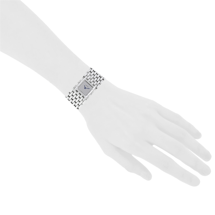 Cartier Panthère ruban watch in stainless steel Ref:  2420 Circa  2000 - Detail D1