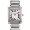 Cartier Tank Française watch in stainless steel Ref:  2301 Circa  1990 - 00pp thumbnail