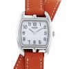 Hermès Cape Cod Tonneau watch in stainless steel Ref:  CT1.210 Circa  2000 - 00pp thumbnail