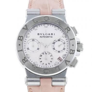 Montre Bulgari Diagono Chrono en acier Ref :  DG35SCH Vers  2010