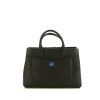 Chanel Executive shopping bag in black grained leather - 360 thumbnail