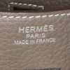 Sac à main Hermes Birkin 35 cm en cuir taurillon clémence étoupe - Detail D3 thumbnail