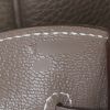 Bolso de mano Hermes Birkin 35 cm en cuero taurillon clémence marrón etoupe - Detail D4 thumbnail