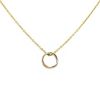 Cartier Trinity mini necklace in 3 golds - 00pp thumbnail