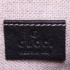 Gucci Gucci Vintage shoulder bag in black suede and black leather - Detail D3 thumbnail