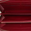 Portafogli Louis Vuitton Zippy in pelle verniciata monogram rossa - Detail D2 thumbnail