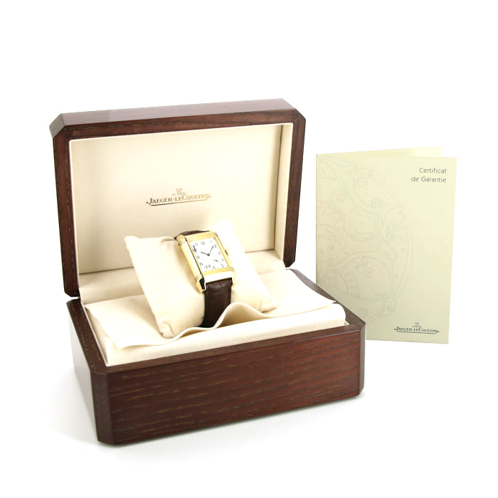 Jaeger-LeCoultre Reverso Grande Date watch in yellow gold Ref: 240.1.15 Circa 2000 - Detail D3