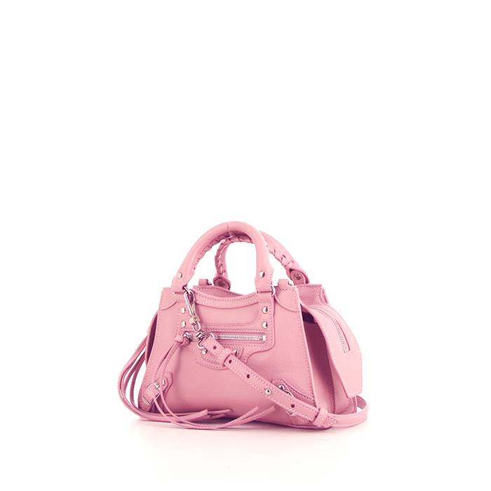 Balenciaga 638524 15V6Y NEO CLASSIC MINI TOP HANDLE Bag Pink