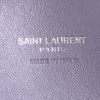 Sac bandoulière Saint Laurent Sac de jour Nano en cuir gris - Detail D4 thumbnail