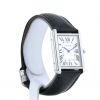 Cartier Tank Solo watch in stainless steel Ref:  3169 Circa  2010 - Detail D2 thumbnail
