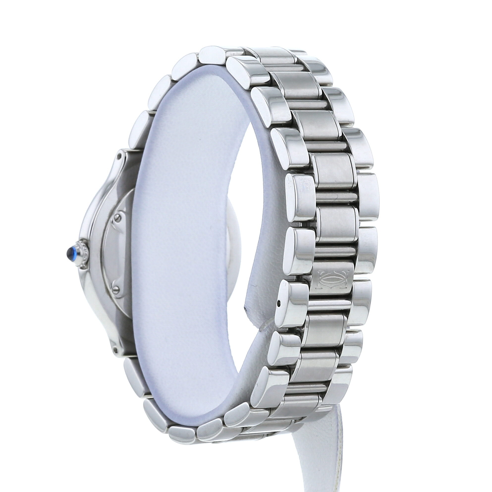 Cartier Must 21 watch in stainless steel Ref:  1330 - M21 Circa  2000 - Detail D3