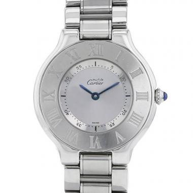 Cartier Must 21 watch in stainless steel Ref:  1330 - M21 Circa  2000