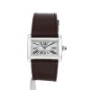 Cartier Tank Divan watch in stainless steel Ref:  2599 Circa  1990 - 360 thumbnail