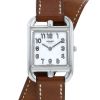 Hermes Cape Cod watch in stainless steel Ref:  CC1.210 Circa  2003 - 00pp thumbnail
