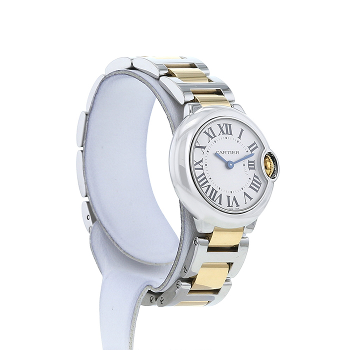 Orologio Cartier Ballon Bleu De Cartier in oro e acciaio Ref :  3009 Circa  2015 - Detail D2