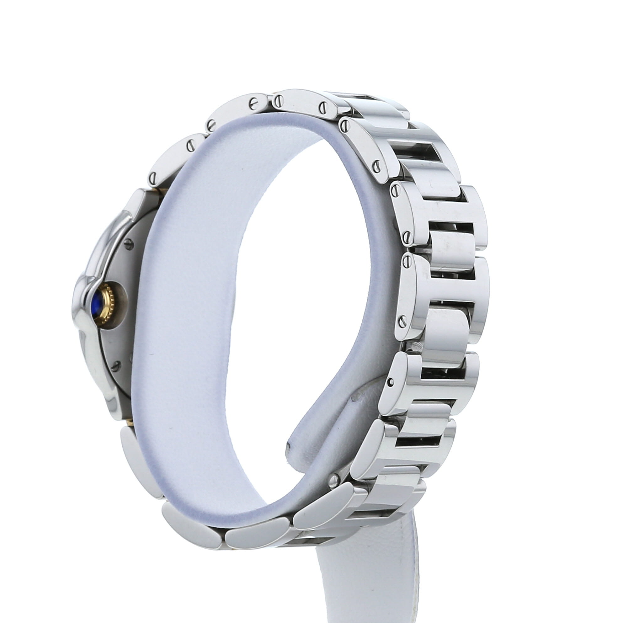 Montre Cartier Ballon Bleu De Cartier en or et acier Ref :  3009 Vers  2015 - Detail D3