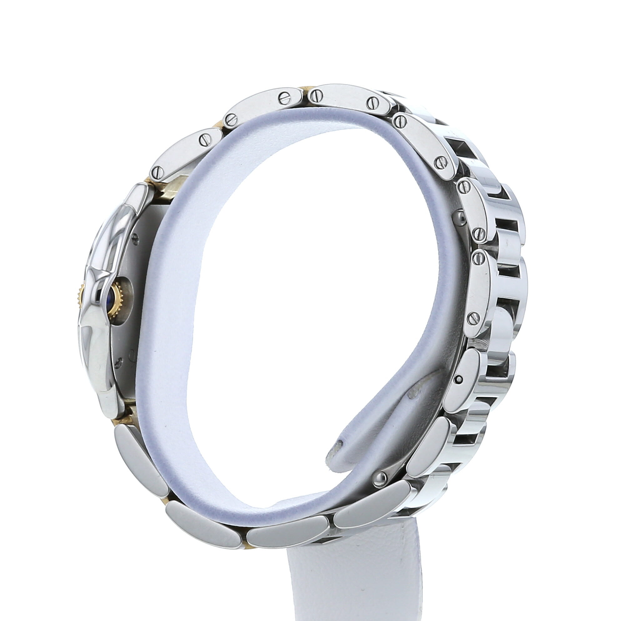 Montre Cartier Ballon Bleu De Cartier en or et acier Ref :  3009 Vers  2015 - Detail D4