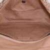 Chanel Timeless Maxi Jumbo handbag in beige canvas - Detail D3 thumbnail