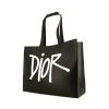 Dior D-Dior Editions Limitées shopping bag in black leather - 00pp thumbnail