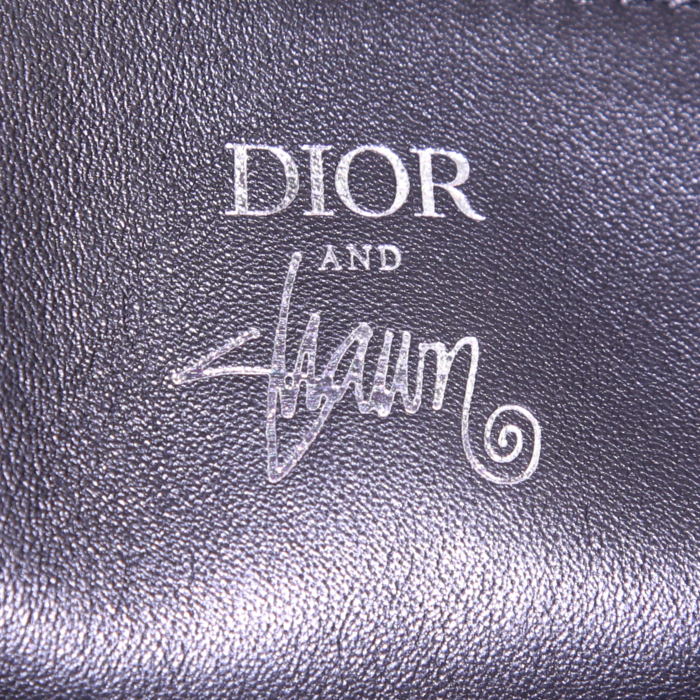Shopping bag Dior D-Dior Editions Limitées in pelle nera - Detail D3