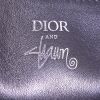 Dior D-Dior Editions Limitées shopping bag in black leather - Detail D3 thumbnail