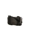 Dior & Rimowa Pochette Personal shoulder bag in black aluminium and black leather - 00pp thumbnail