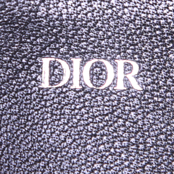 Dior & Rimowa Pochette Personal shoulder bag in black aluminium and black leather - Detail D3