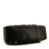 Gucci Vintage handbag in black leather - Detail D4 thumbnail