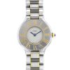 Reloj Cartier Must 21 de acero y plata dorada Ref :  9010 Circa  1990 - 00pp thumbnail