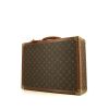 Maleta Louis Vuitton Cotteville en lona Monogram marrón y cuero natural - 00pp thumbnail