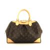 Louis Vuitton Ségur handbag in brown monogram canvas and natural leather - 360 thumbnail