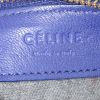 Céline Trio shoulder bag in navy blue leather - Detail D3 thumbnail