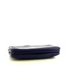 Céline Trio shoulder bag in navy blue leather - Detail D4 thumbnail