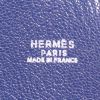 Borsa a tracolla Hermès in capra blu - Detail D3 thumbnail