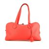 Hermes Victoria small model handbag in pink Jaipur togo leather - 360 thumbnail