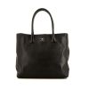 Chanel  Executive shopping bag  in black grained leather - 360 thumbnail