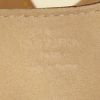 Borsa Louis Vuitton in tela monogram cerata marrone e pelle naturale - Detail D4 thumbnail