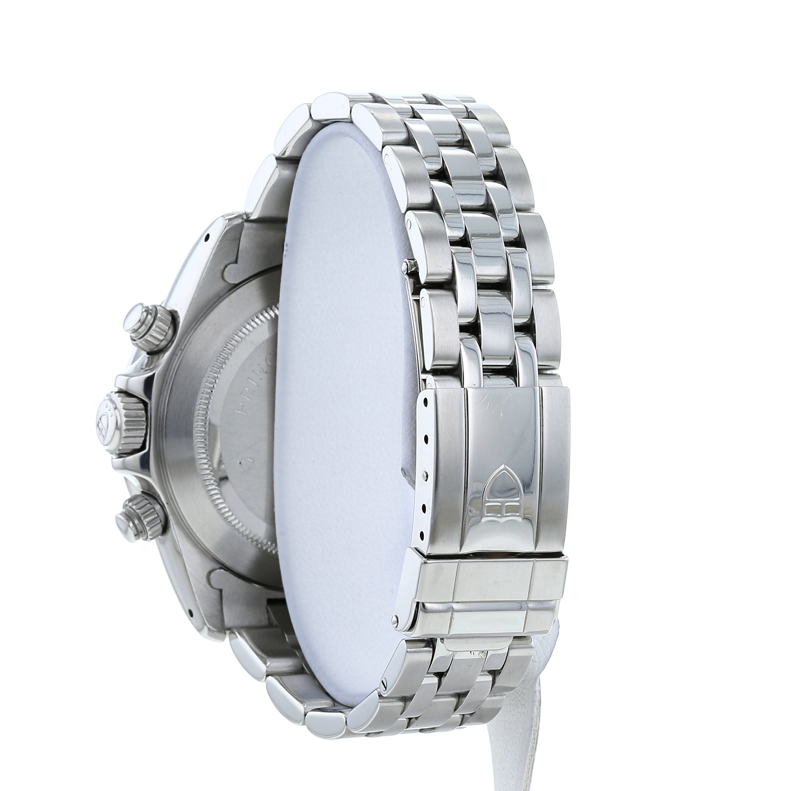 Tudor Prince Date Tiger Chronograph watch in stainless steel Ref:  79280P Circa  1999 - Detail D4