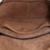 Loewe Gate shoulder bag in gold, taupe and brown tricolor leather - Detail D2 thumbnail