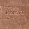 Bolso bandolera Loewe Gate en cuero tricolor color oro, color topo y marrón - Detail D3 thumbnail