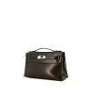 Hermès Kelly - Clutch pouch in black box leather - 00pp thumbnail
