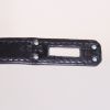 Hermès Kelly - Clutch pouch in black box leather - Detail D4 thumbnail