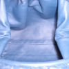 Bolsito de mano Bottega Veneta Pouch en cuero intrecciato azul petróleo - Detail D2 thumbnail