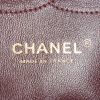 Chanel Timeless jumbo handbag in black quilted grained leather - Detail D4 thumbnail