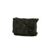 Bottega Veneta Casette shoulder bag in black intrecciato leather - 00pp thumbnail