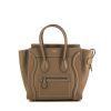 Celine Luggage shoulder bag in grey leather - 360 thumbnail