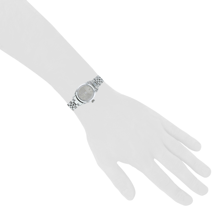 Orologio Rolex Lady Oyster Perpetual in acciaio - Detail D1
